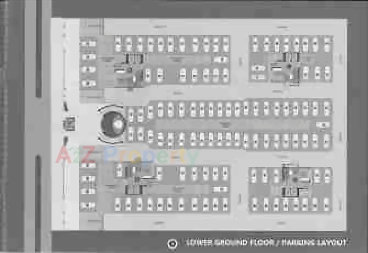 Layout of real estate project Abhuday Heights located at Umraj, Bharuch, Gujarat