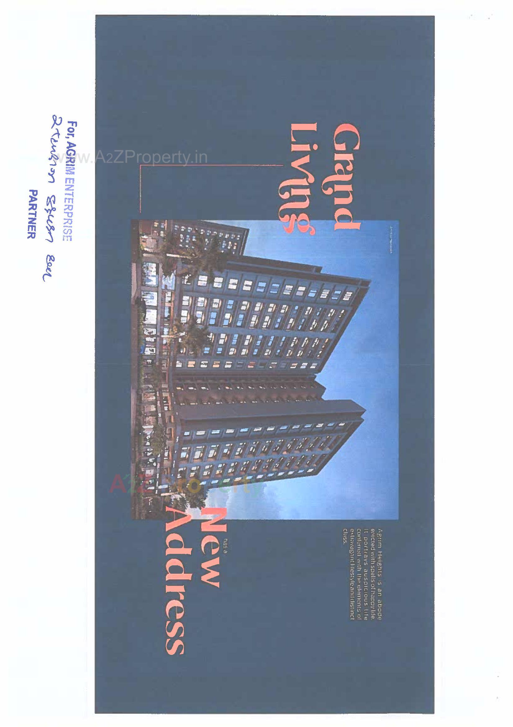  of real estate project Agrim Heights located at Tavra, Bharuch, Gujarat