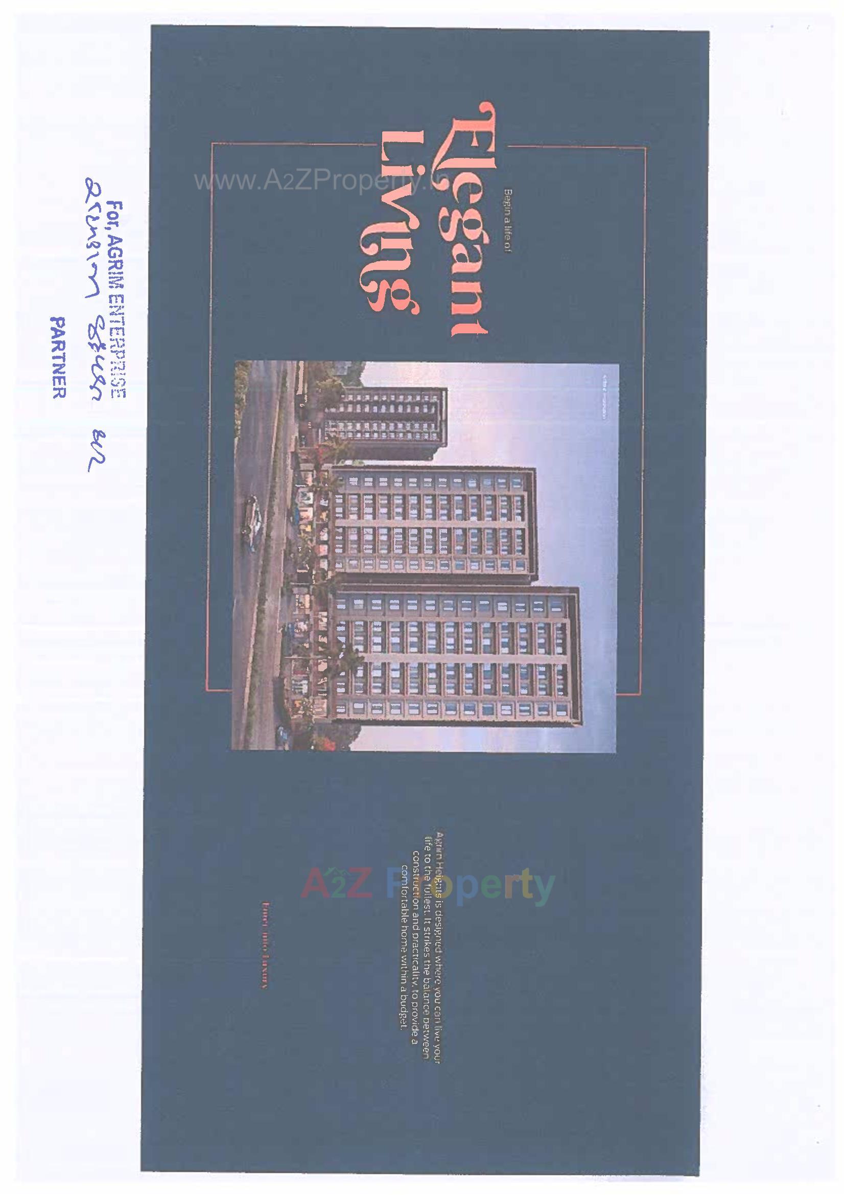  of real estate project Agrim Heights located at Tavra, Bharuch, Gujarat