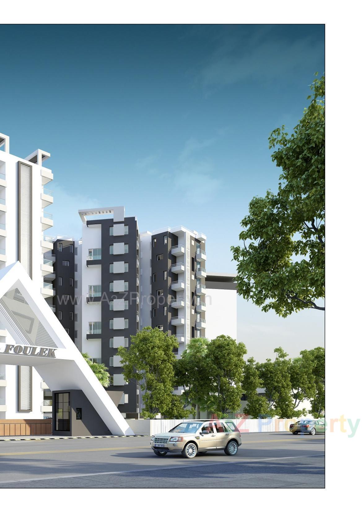 3D Elevation of real estate project Al Foulek located at Dungri, Bharuch, Gujarat