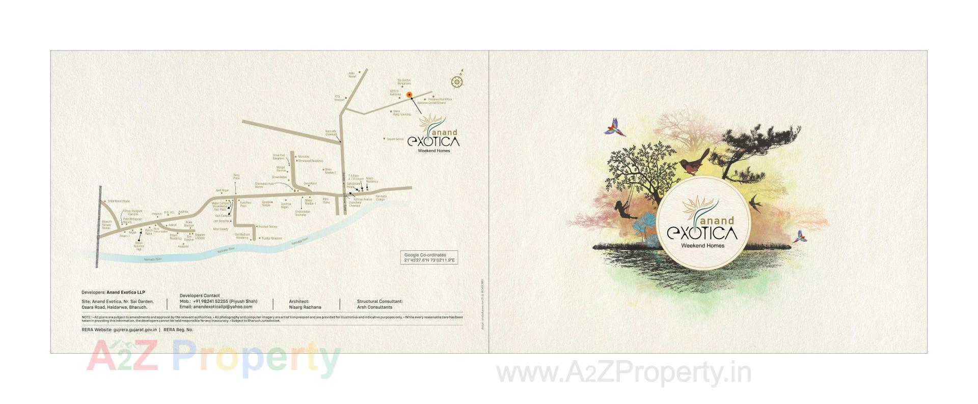  of real estate project Anand Exotica located at Haldarva, Bharuch, Gujarat