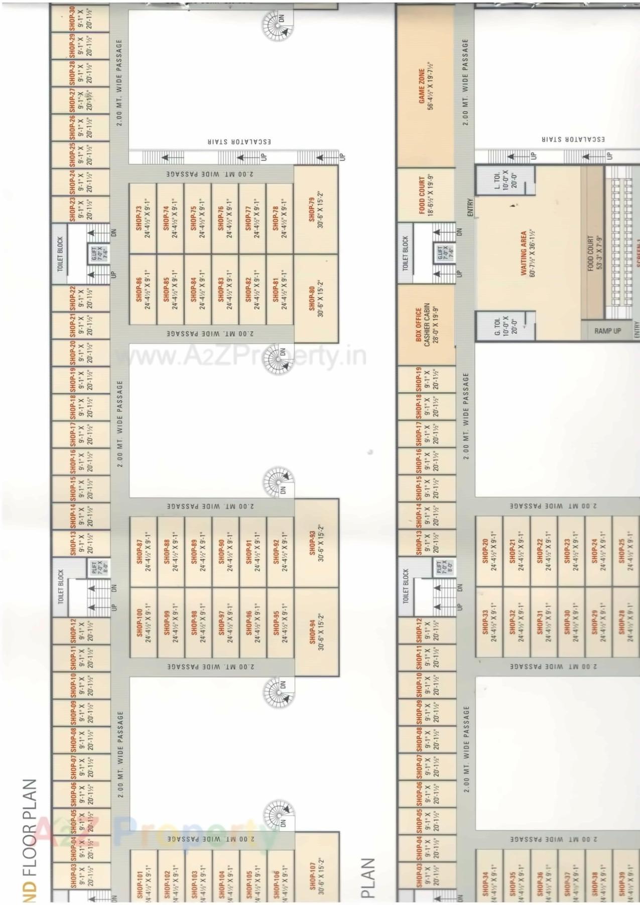 Layout of real estate project Apple Plaza located at Bhadkodara, Bharuch, Gujarat