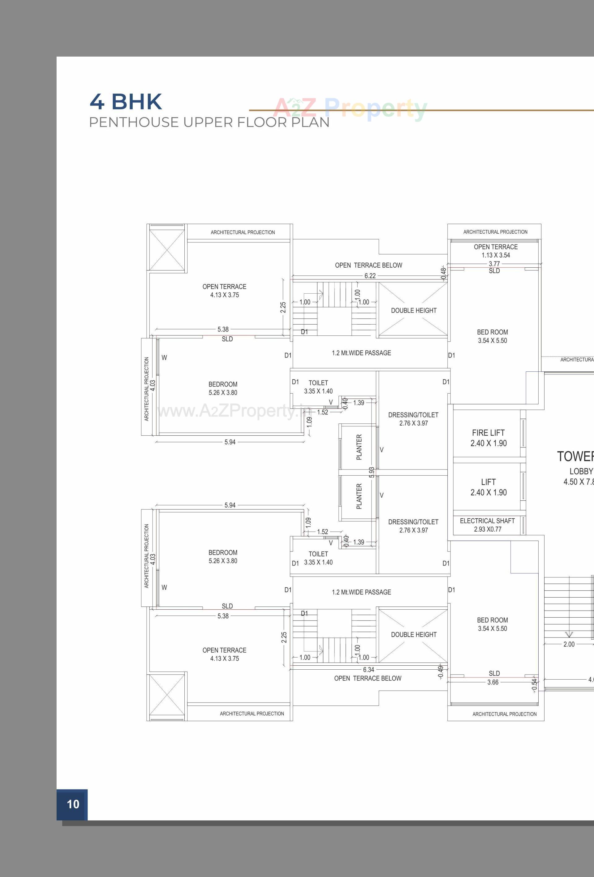 Layout of real estate project Aries Signature located at Zadeshwar, Bharuch, Gujarat