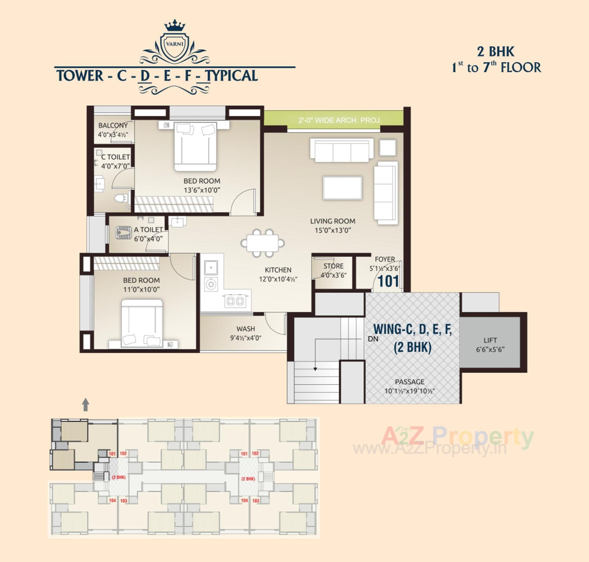 Layout of real estate project Celebration Heights located at Kosamdi, Bharuch, Gujarat
