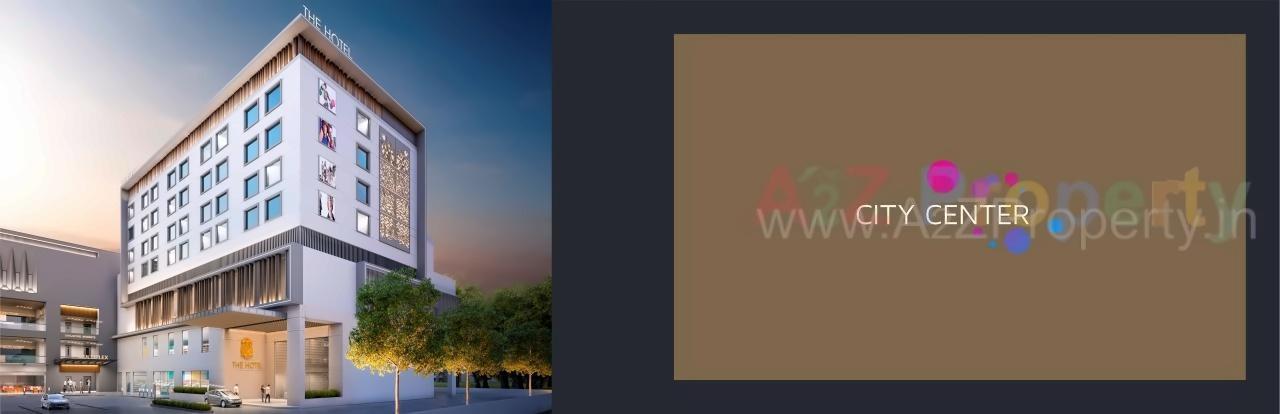 3D Elevation of real estate project City Center located at Kasakpatti, Bharuch, Gujarat