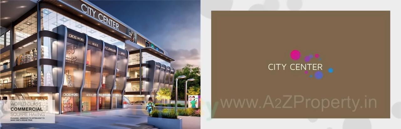 3D Elevation of real estate project City Center located at Kasakpatti, Bharuch, Gujarat