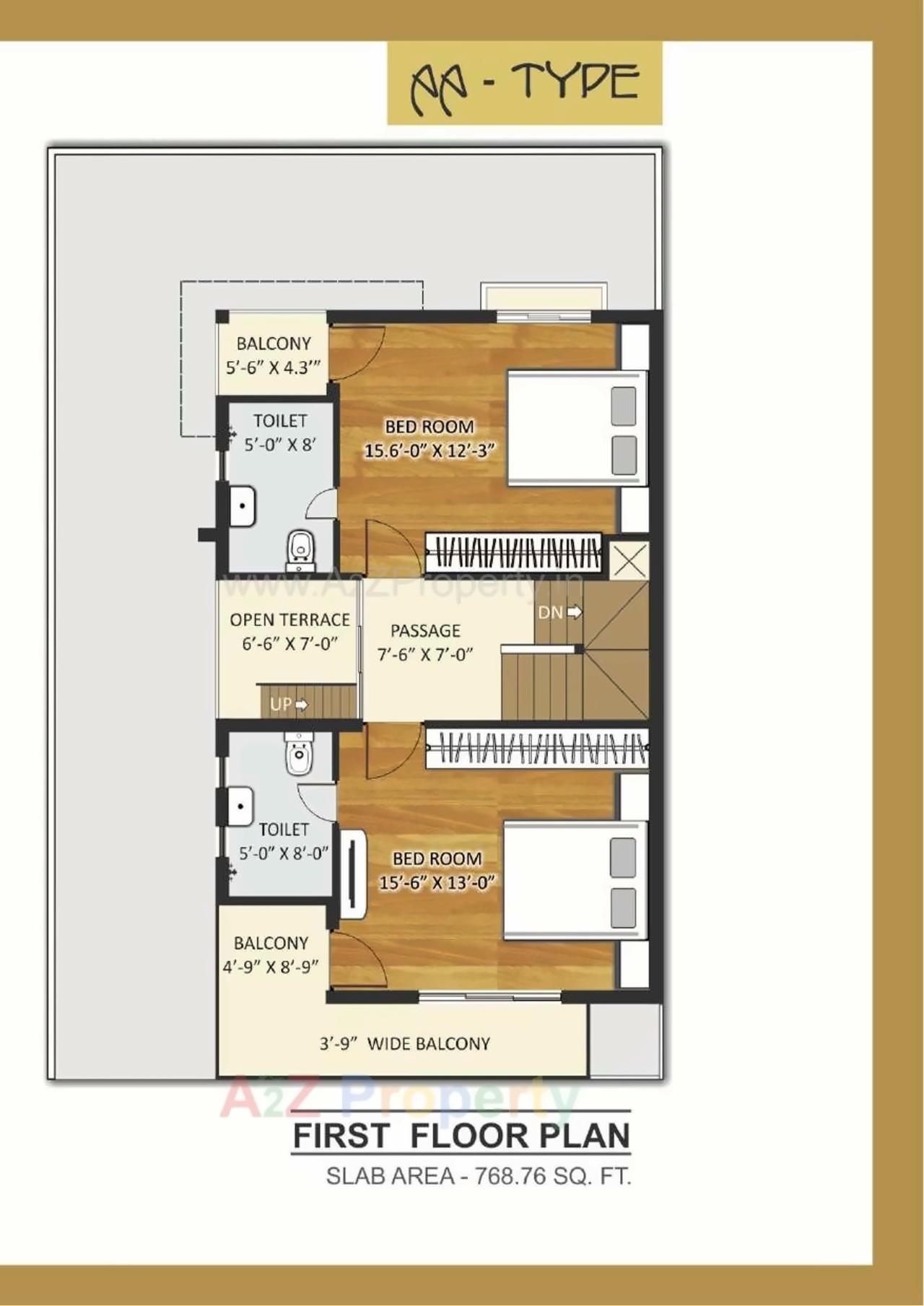 Layout of real estate project Ekdant Bungalows located at Vadadala, Bharuch, Gujarat