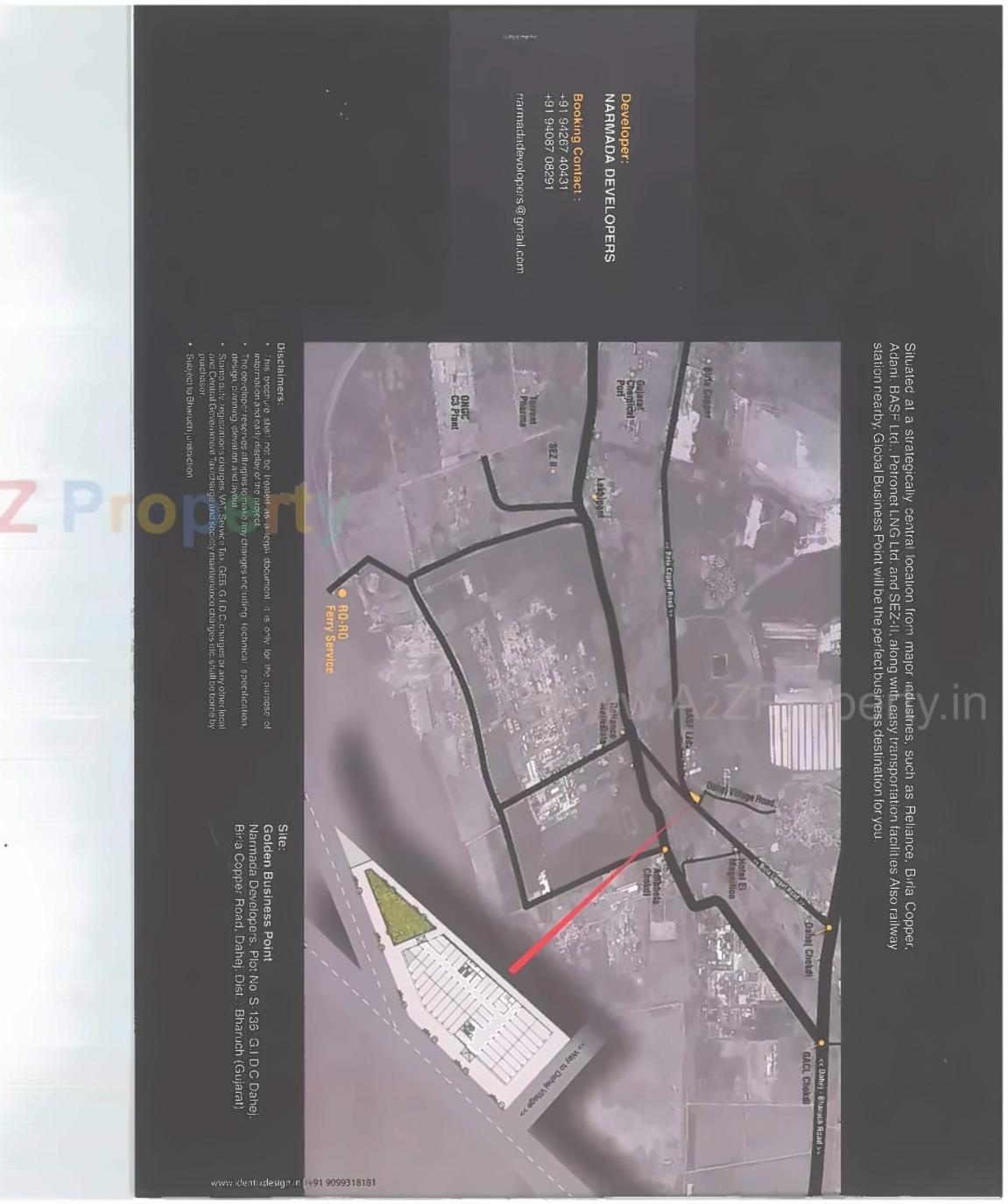  of real estate project Golden Business Point located at Dahej, Bharuch, Gujarat