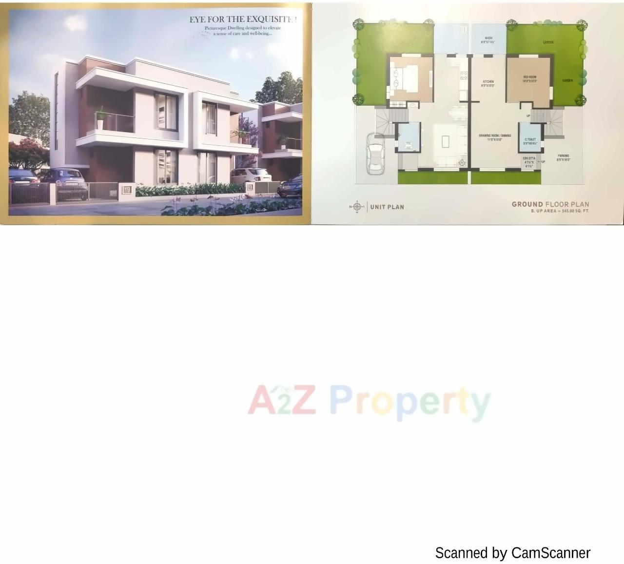 Layout of real estate project Golden Homes located at Bharuch, Bharuch, Gujarat