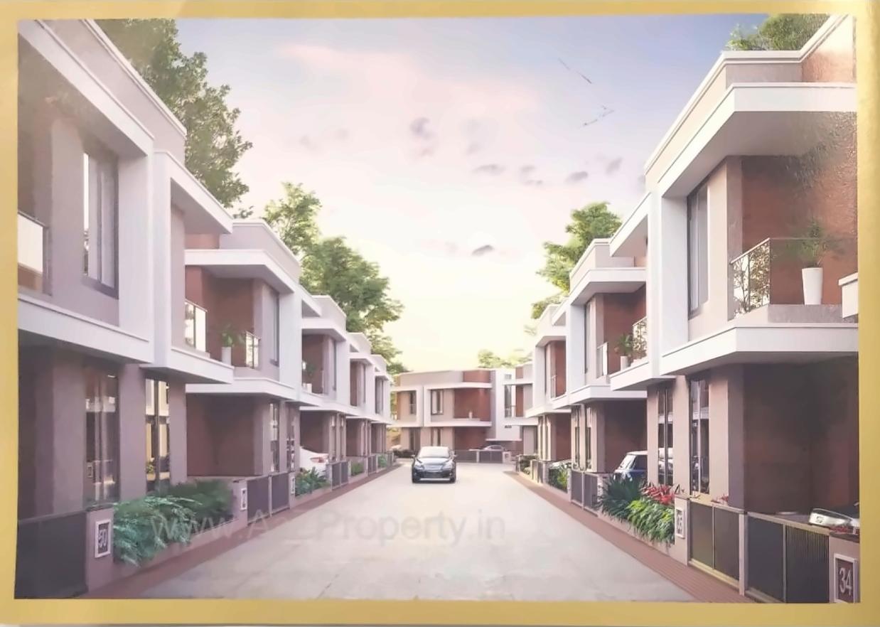 3D Elevation of real estate project Golden Homes located at Bharuch, Bharuch, Gujarat