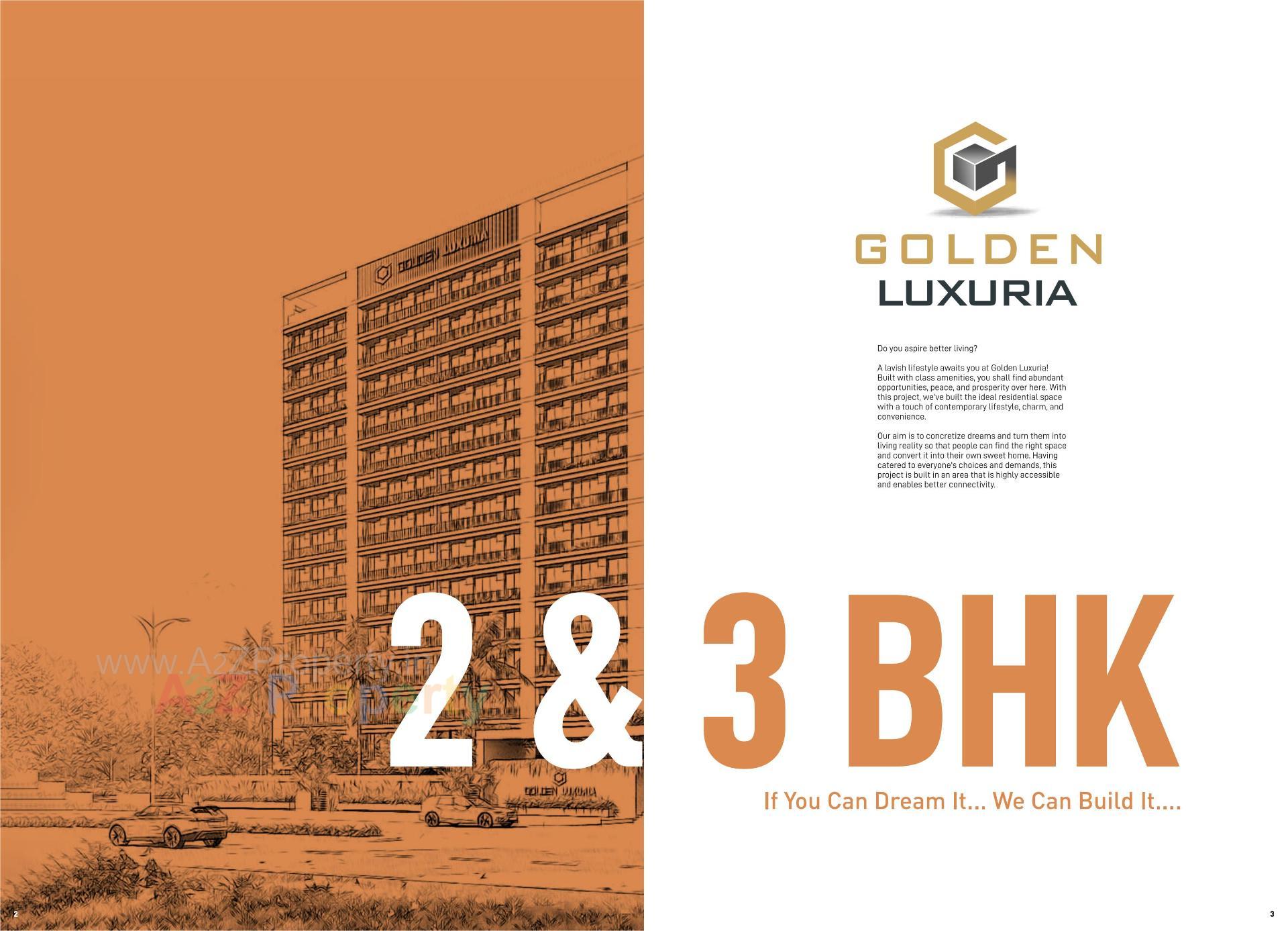  of real estate project Golden Luxuria located at Tavra, Bharuch, Gujarat