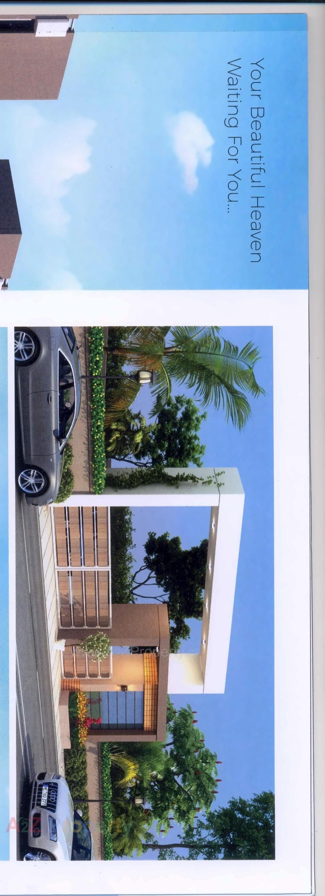 3D Elevation of real estate project Harsh Residency located at Nandelav, Bharuch, Gujarat