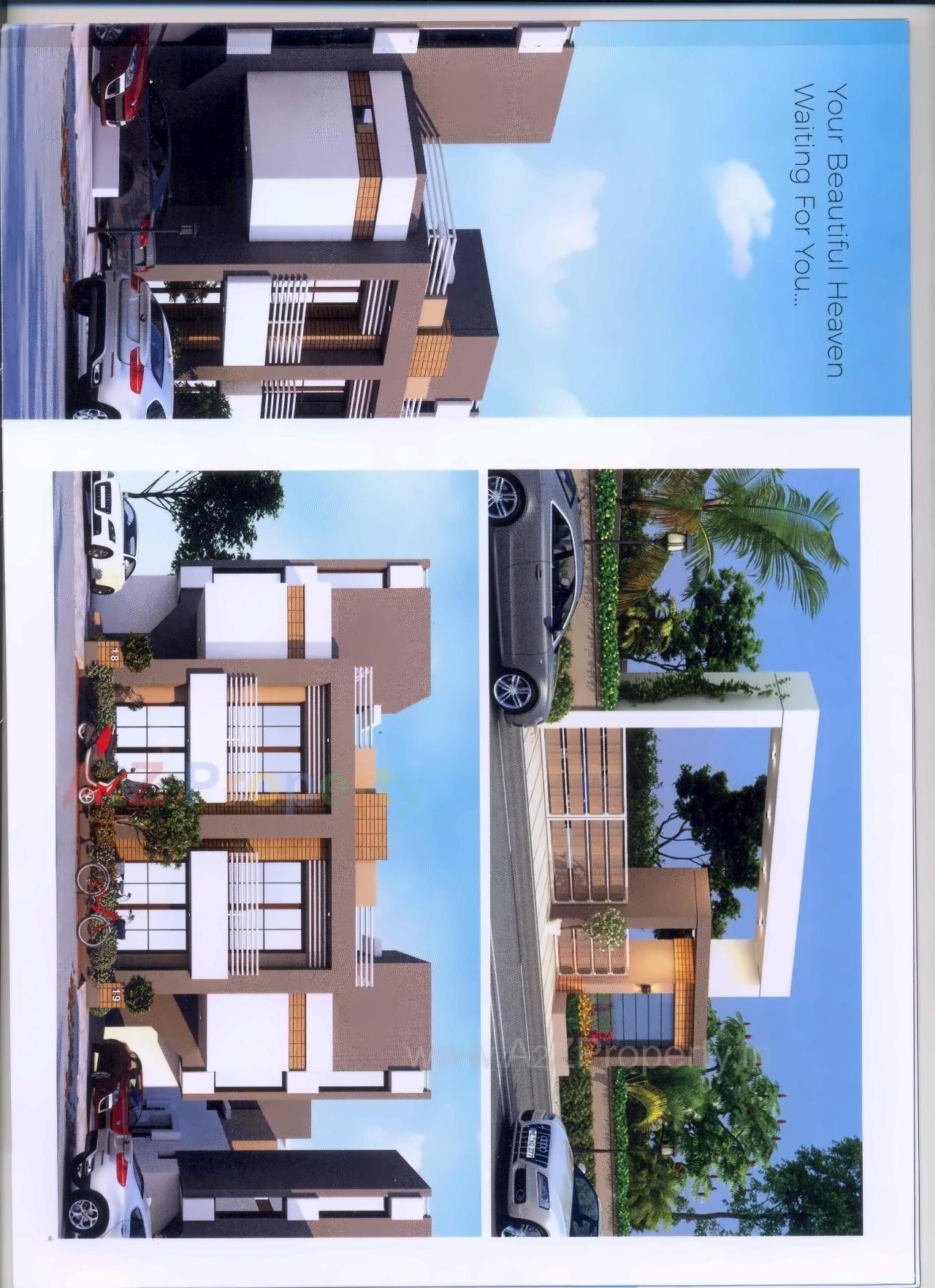 Layout of real estate project Harsh Residency located at Nandelav, Bharuch, Gujarat