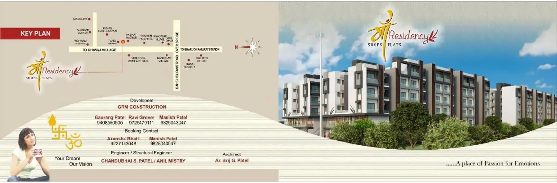  of real estate project Maa Residency located at Rahadpor, Bharuch, Gujarat