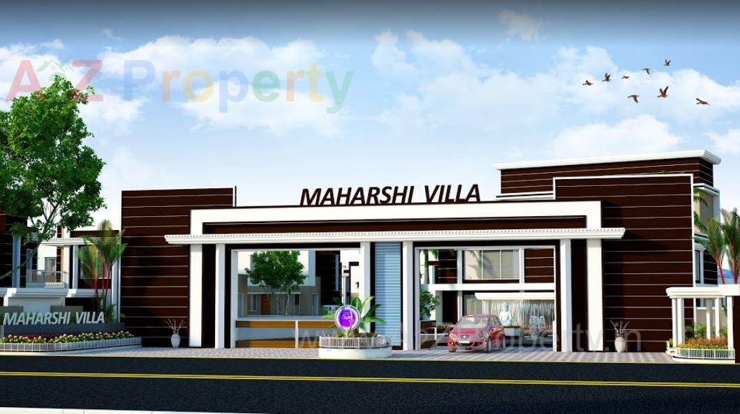 3D Elevation of real estate project Maharshi Villa located at Haldarwa, Bharuch, Gujarat