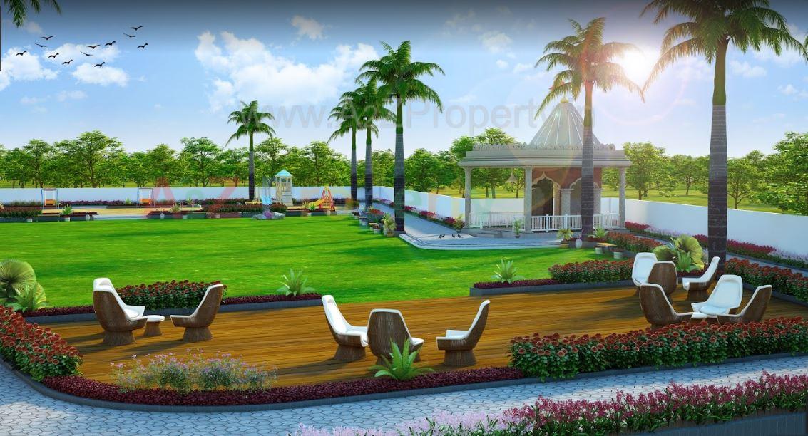 3D Elevation of real estate project Maharshi Villa located at Haldarwa, Bharuch, Gujarat