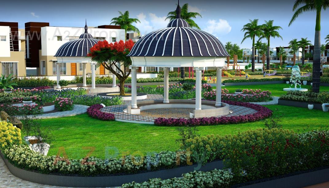 3D Elevation of real estate project Maharshi Villa located at Haldarwa, Bharuch, Gujarat