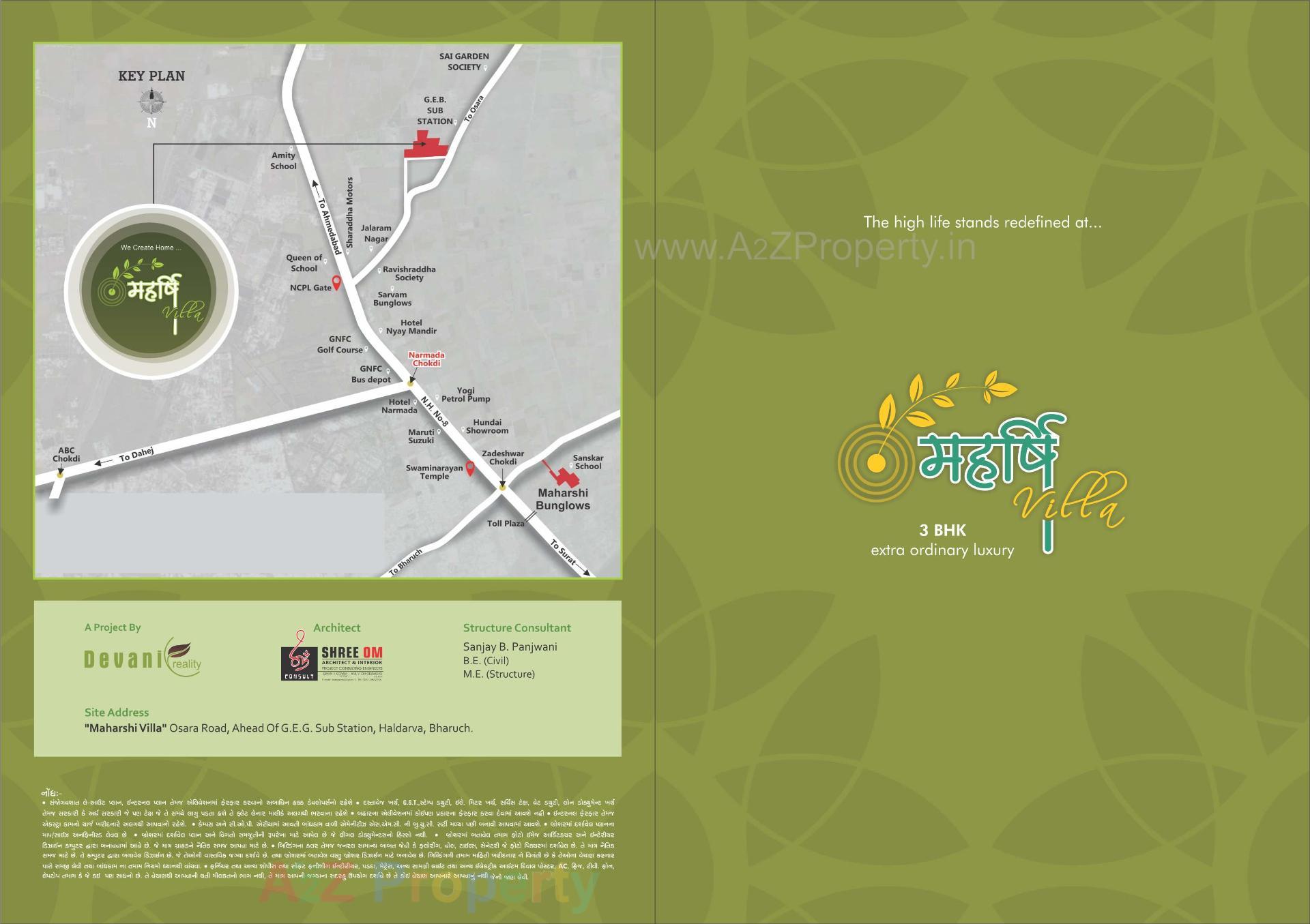  of real estate project Mahershi Villa located at Haldarwa, Bharuch, Gujarat