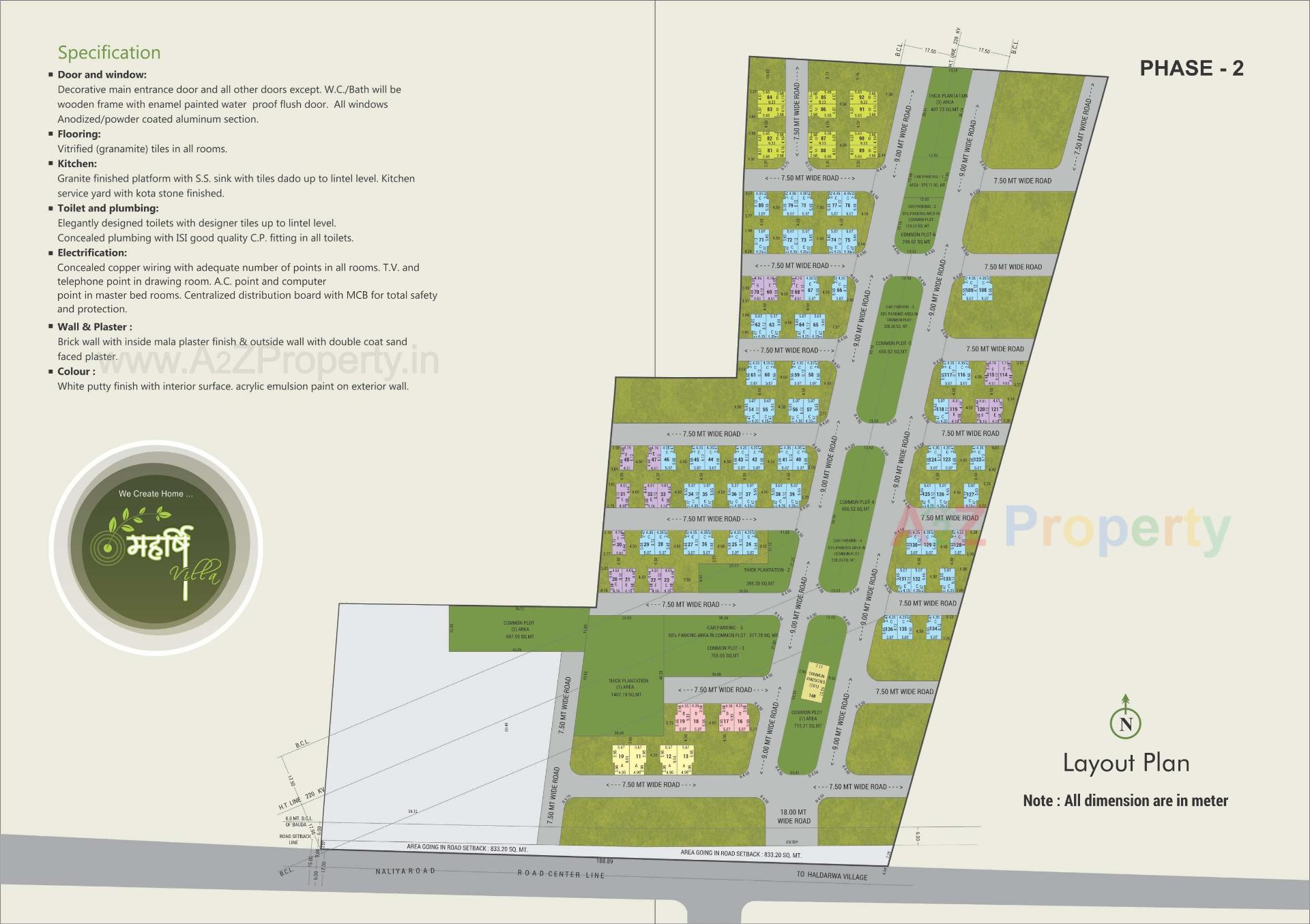  of real estate project Mahershi Villa located at Haldarwa, Bharuch, Gujarat