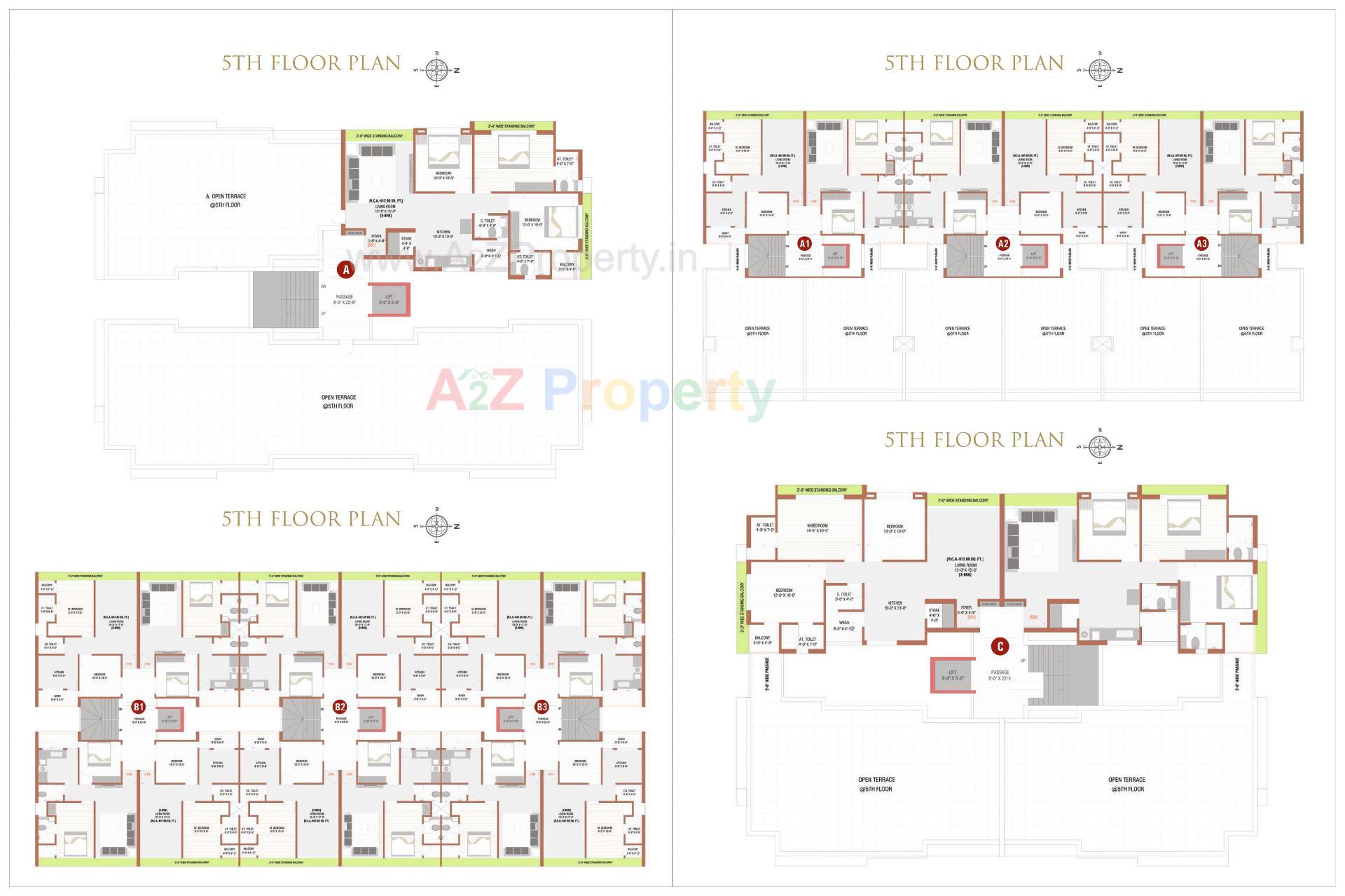 Layout of real estate project Mannat Residency located at Piraman, Bharuch, Gujarat