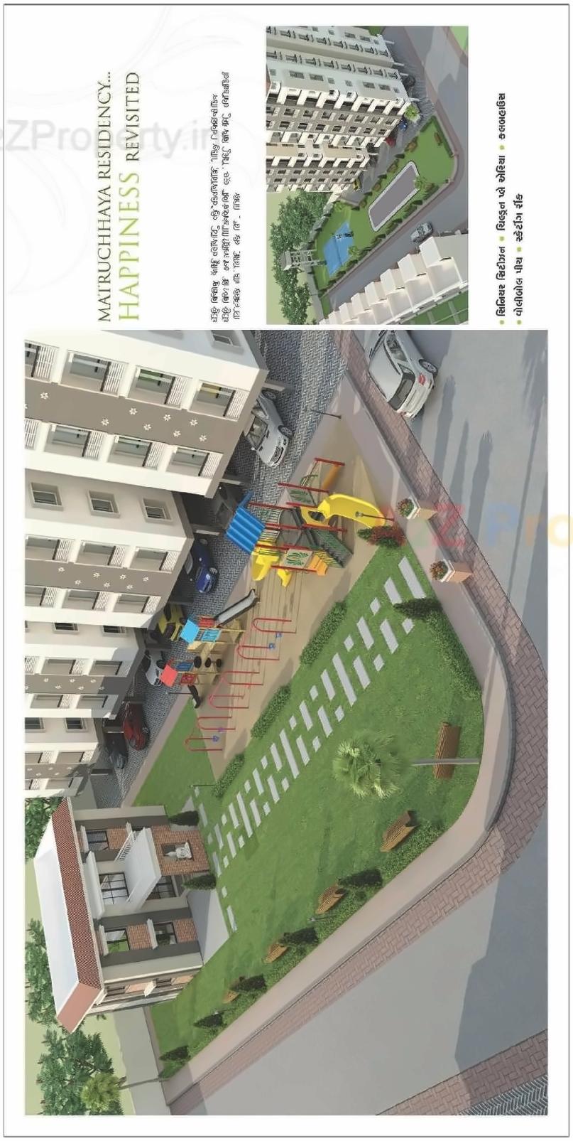 Layout of real estate project Matruchhya Residency located at Tavra, Bharuch, Gujarat