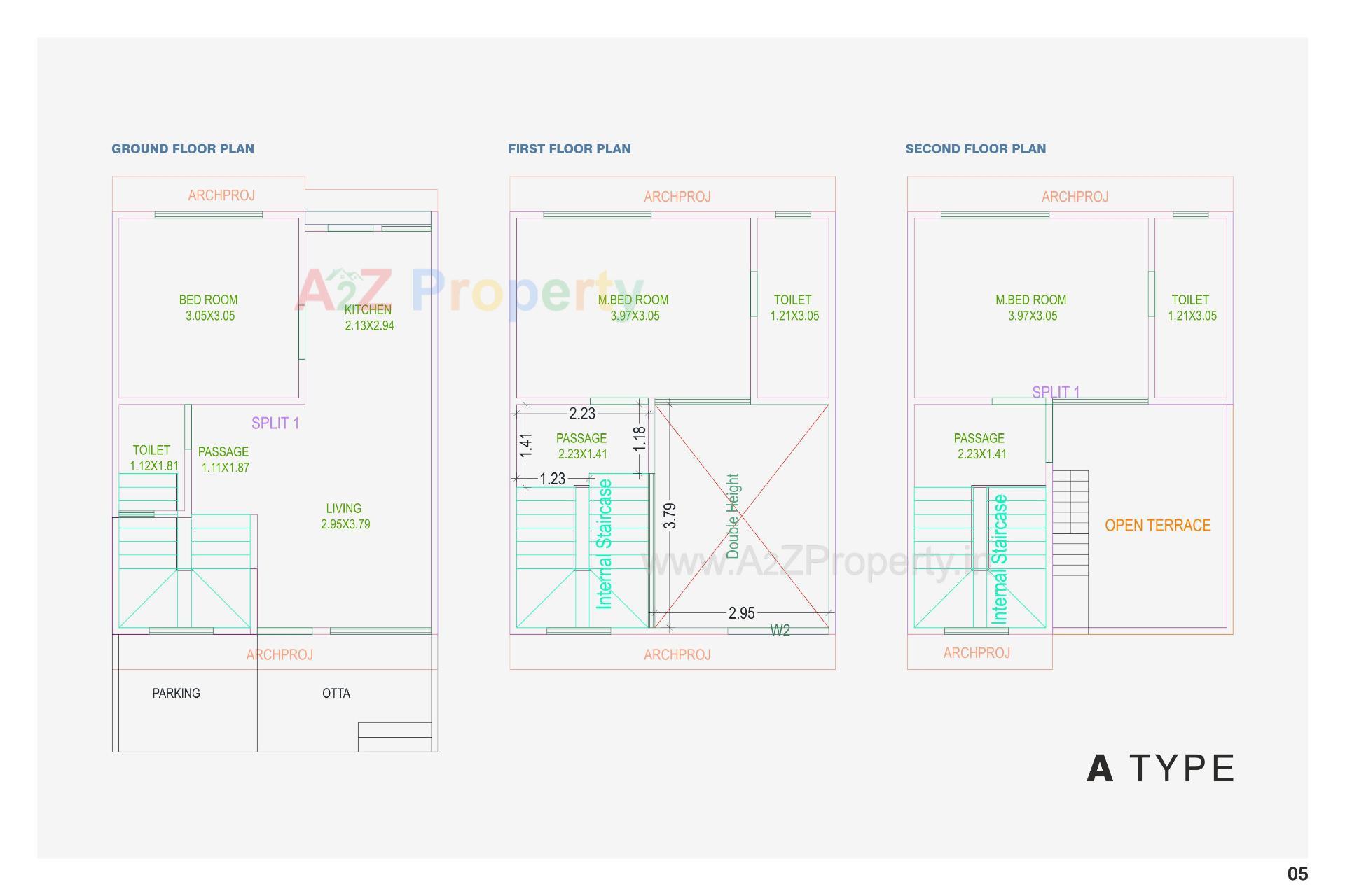  of real estate project Merushikhar Icon located at Chavaj, Bharuch, Gujarat