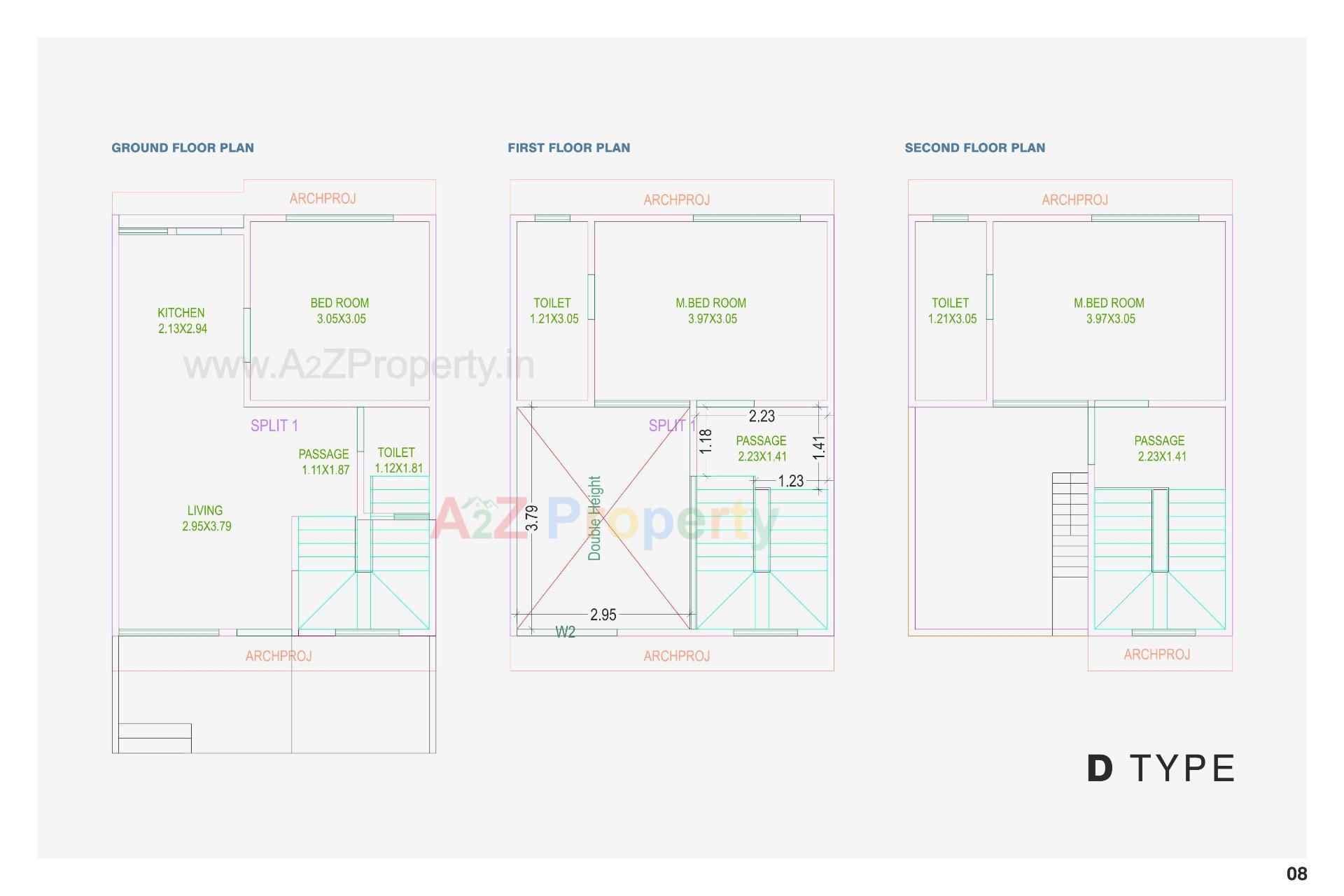  of real estate project Merushikhar Icon located at Chavaj, Bharuch, Gujarat
