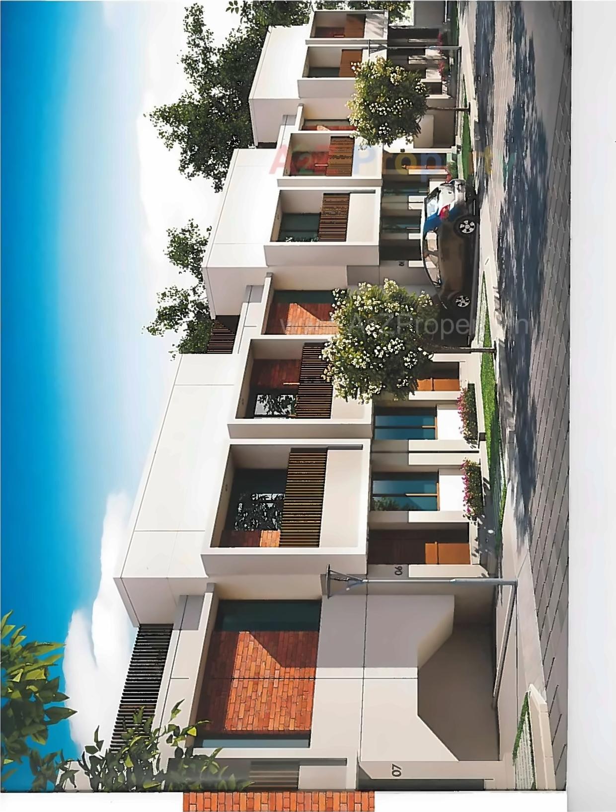 3D Elevation of real estate project Narayan Arena located at Umraj, Bharuch, Gujarat