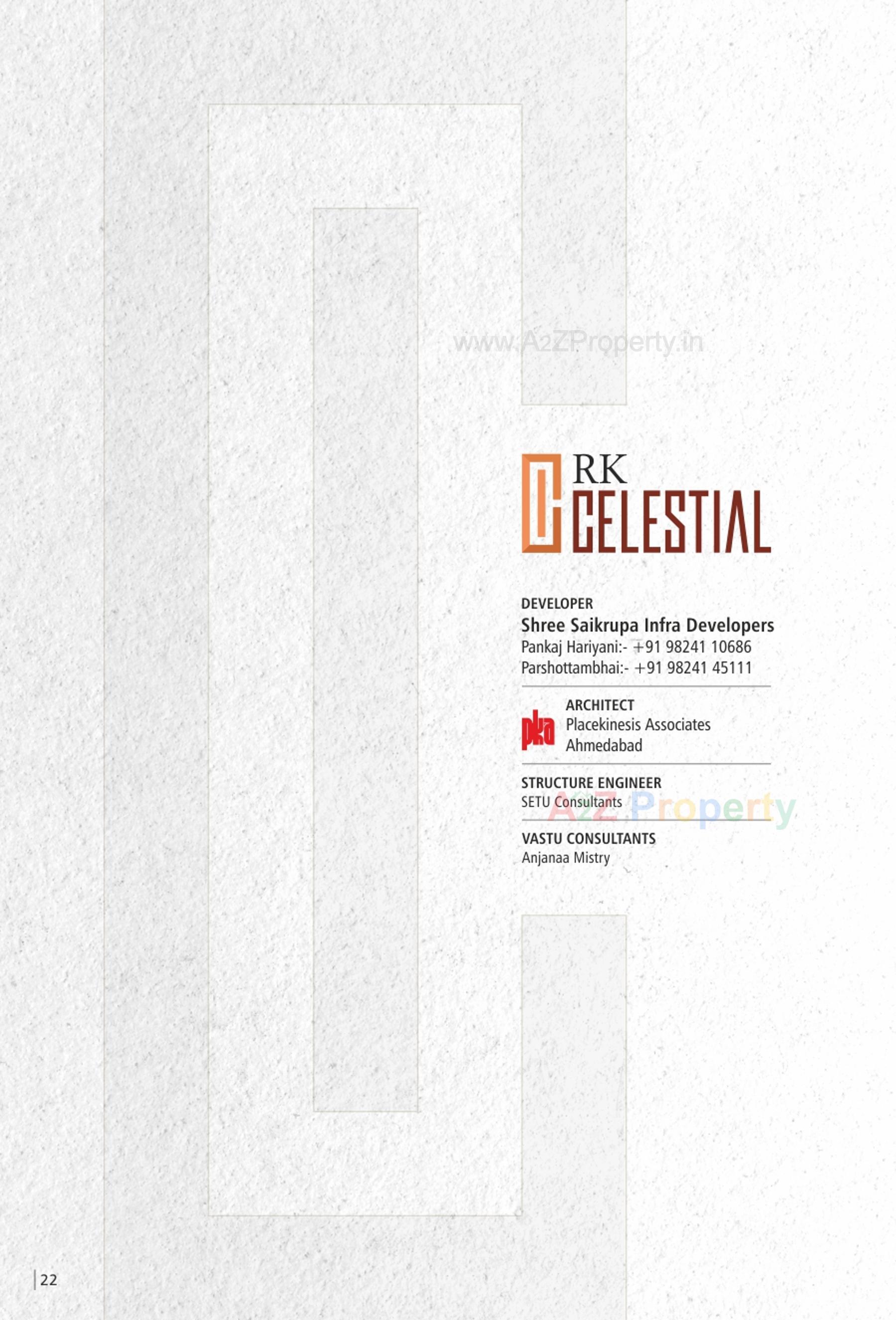  of real estate project R K Celestial located at Zadeshwar, Bharuch, Gujarat