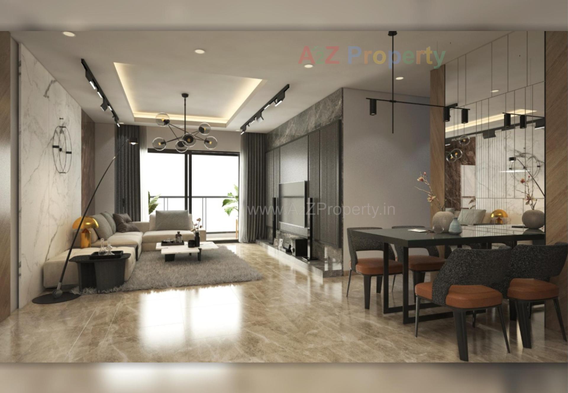 3D Elevation of real estate project R K Gloria located at Tavra, Bharuch, Gujarat