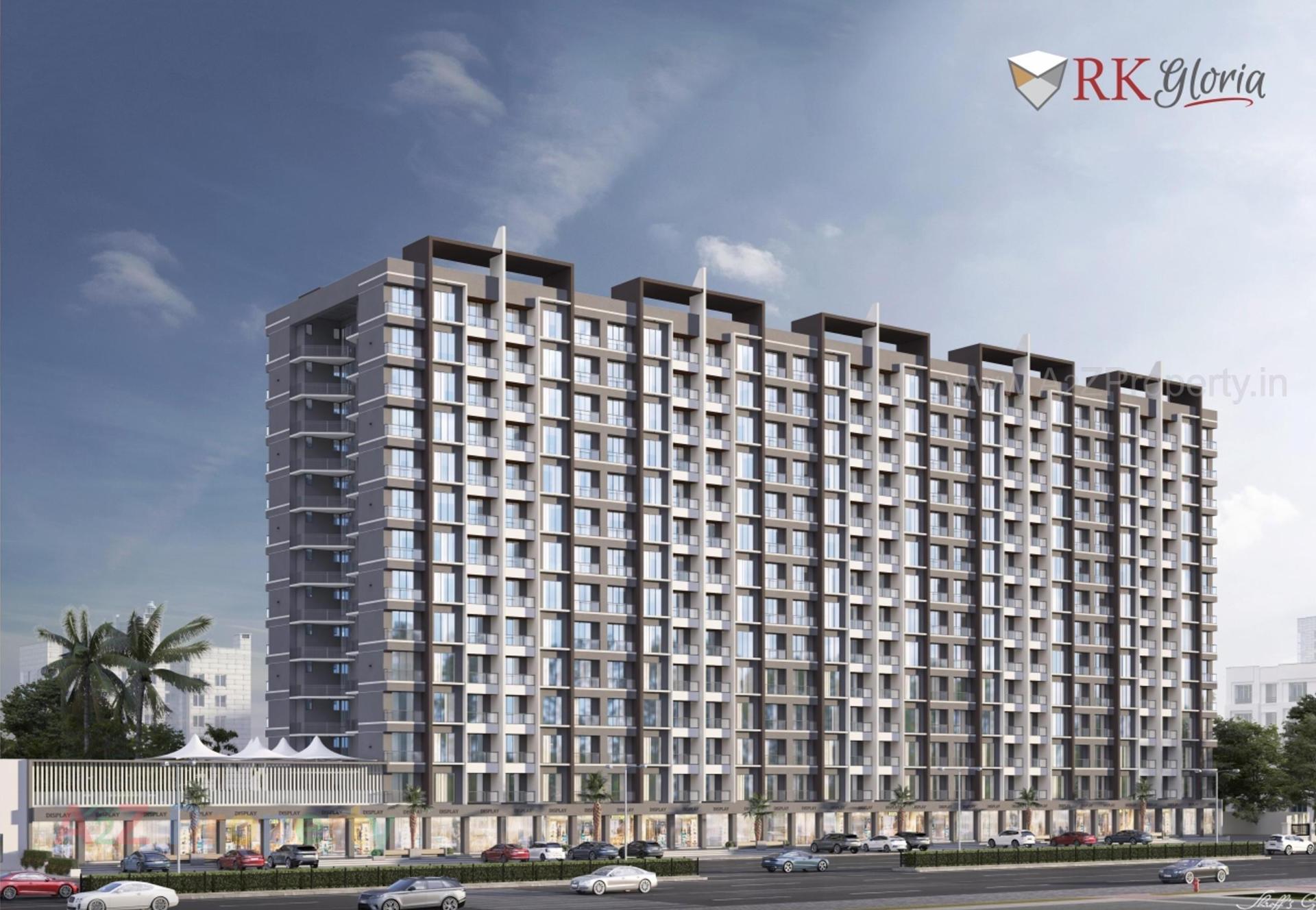 3D Elevation of real estate project R K Gloria located at Tavra, Bharuch, Gujarat