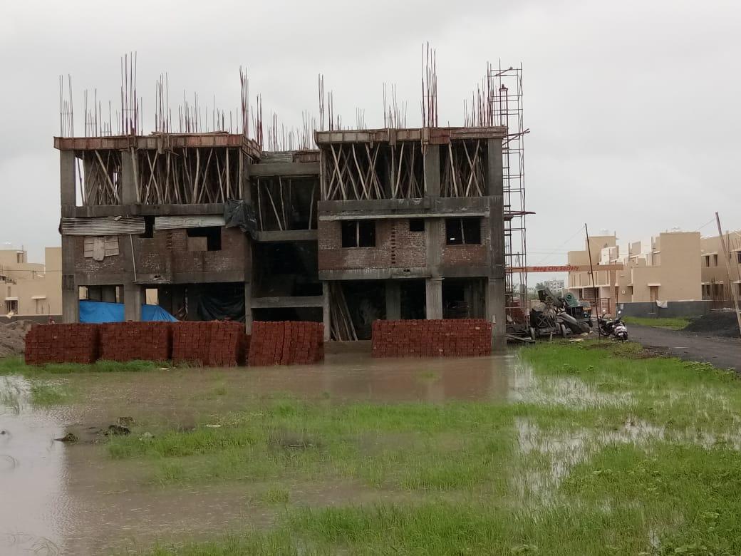 181919_const of real estate project Rang City Flats located at Chavaj, Bharuch, Gujarat
