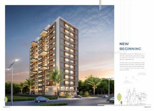 Elevation of real estate project Rang Essence located at Tavra, Bharuch, Gujarat