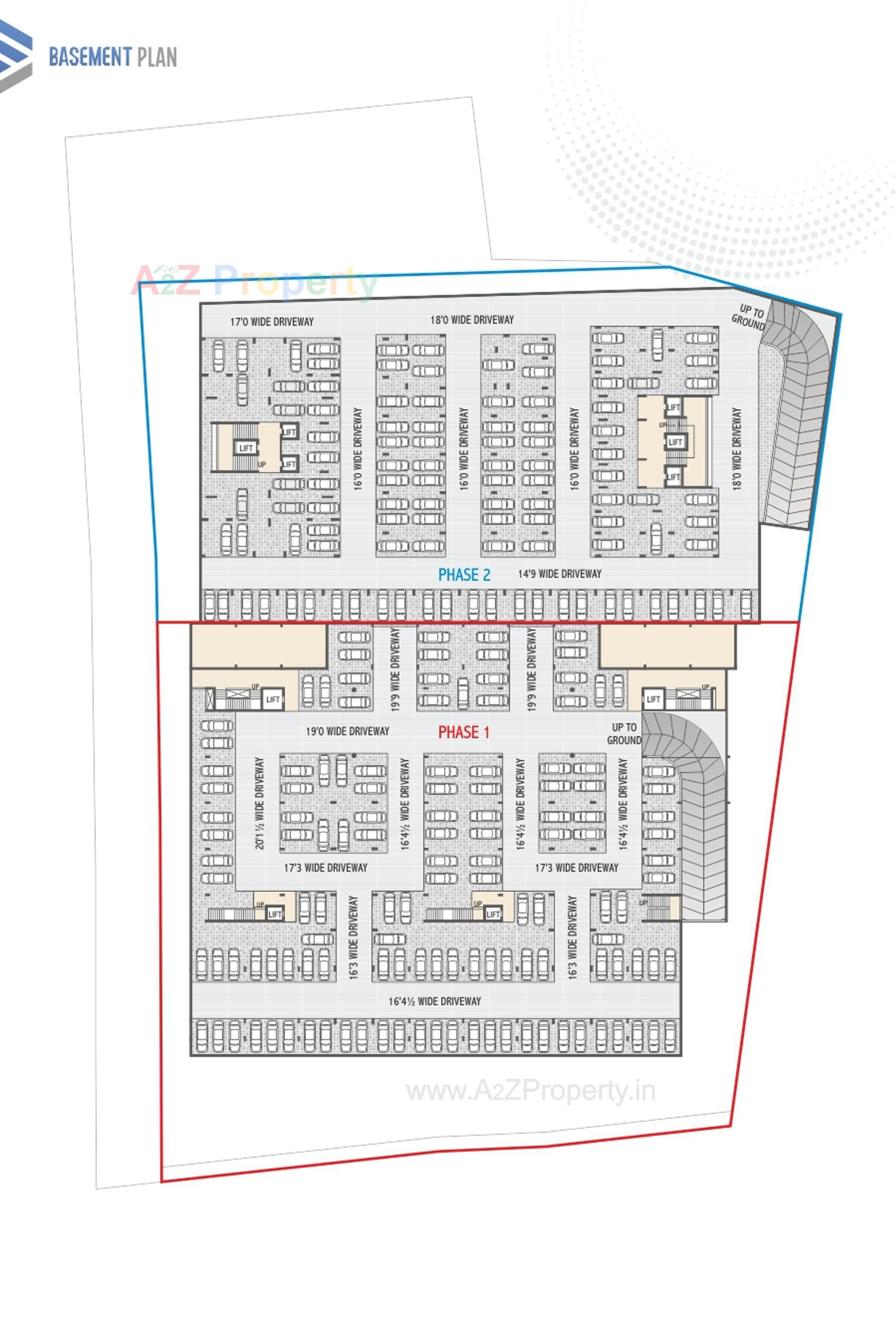 Layout of real estate project Rk Elinora located at Zadeshwar, Bharuch, Gujarat