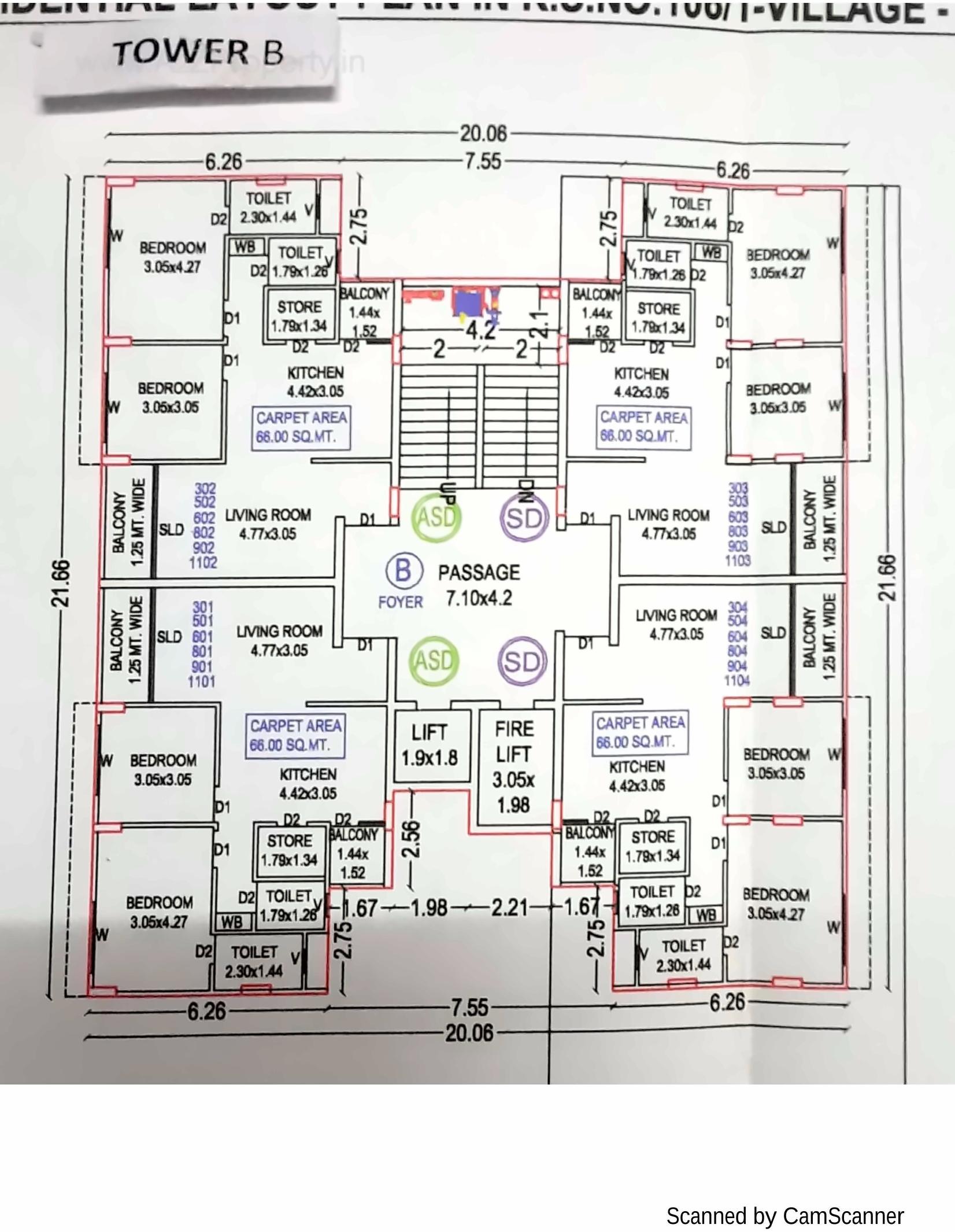  of real estate project Rk Tulsidham located at Bharuch, Bharuch, Gujarat