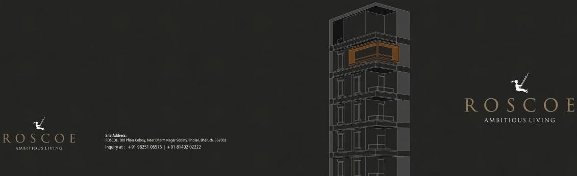  of real estate project Roscoe   Ambitious Living located at Bholav, Bharuch, Gujarat