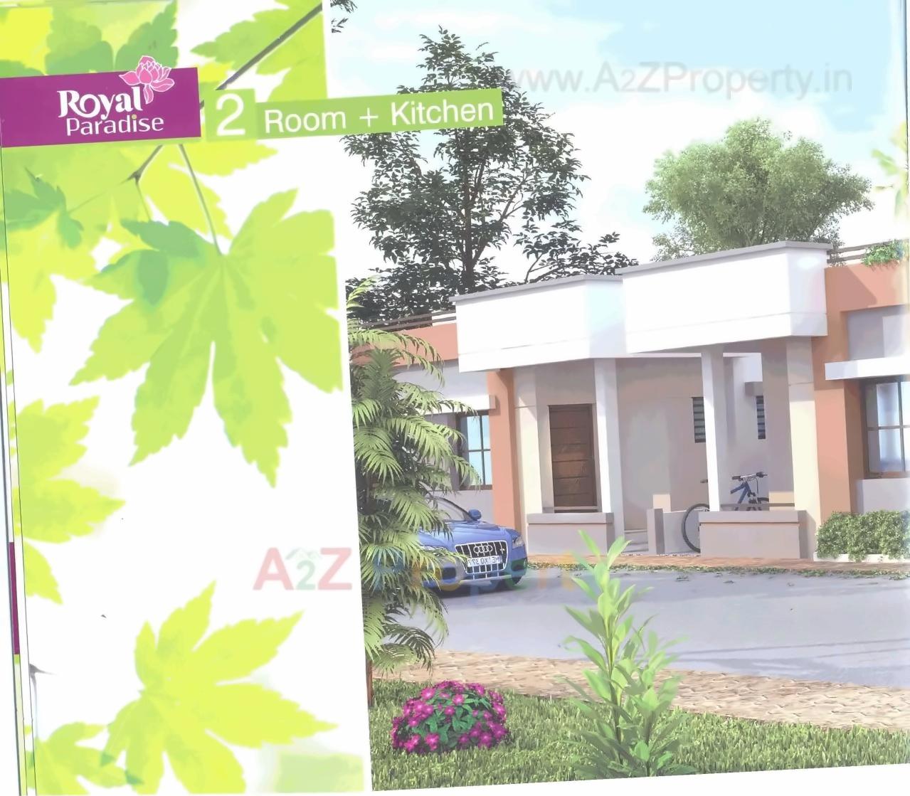 3D Elevation of real estate project Royal Parardise located at Amod, Bharuch, Gujarat