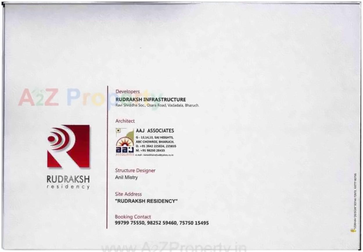  of real estate project Rudraksh Residency located at Vadadala, Bharuch, Gujarat