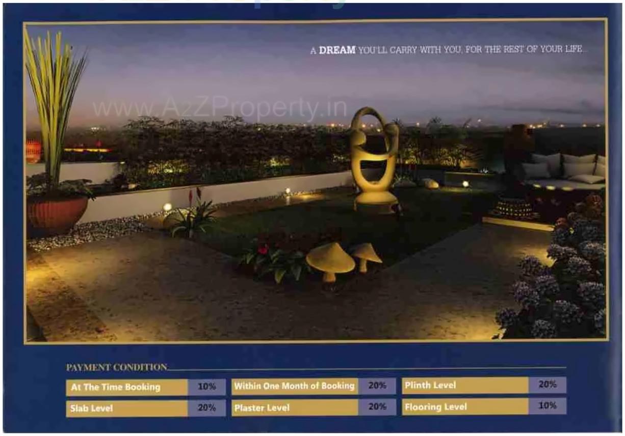 3D Elevation of real estate project Rudraksh Residency located at Vadadala, Bharuch, Gujarat