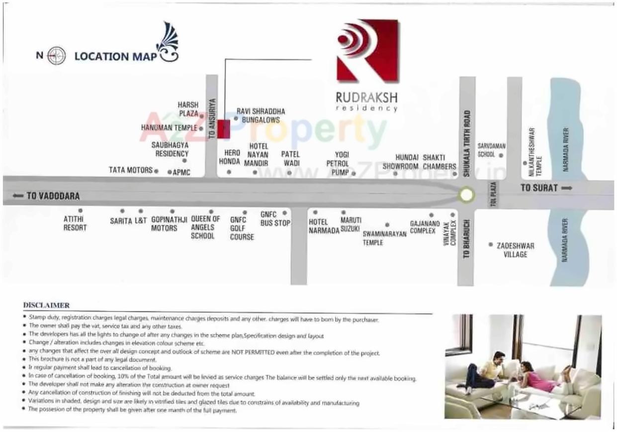  of real estate project Rudraksh Residency located at Vadadala, Bharuch, Gujarat