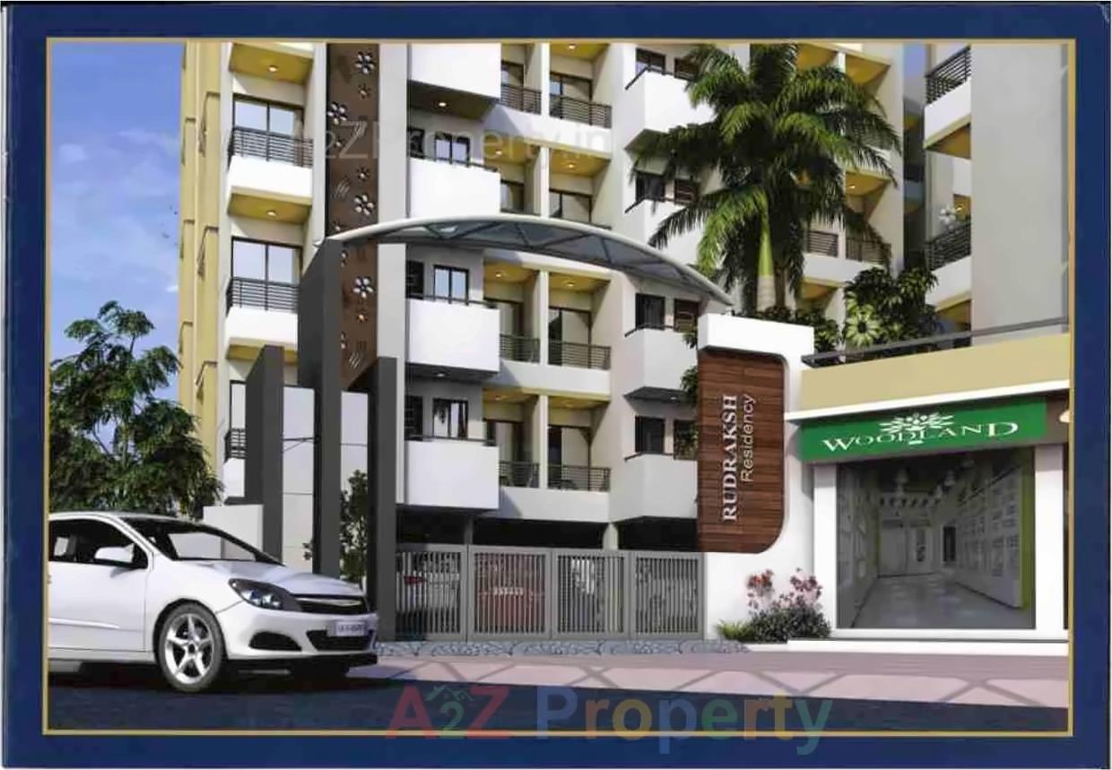 3D Elevation of real estate project Rudraksh Residency located at Vadadala, Bharuch, Gujarat