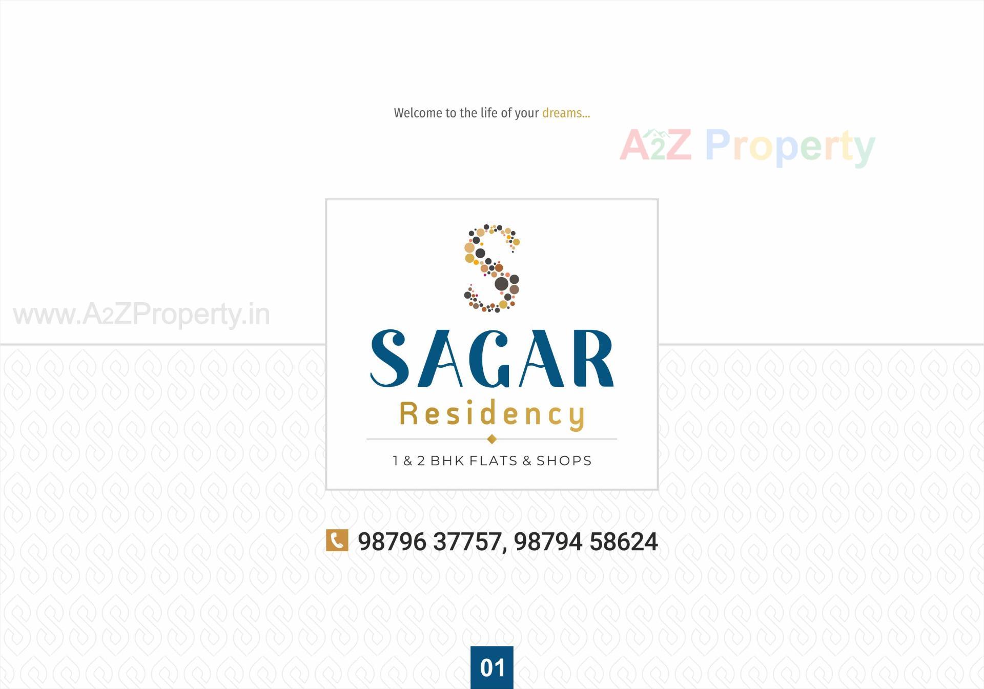  of real estate project Sagar Residency located at Chavaj, Bharuch, Gujarat