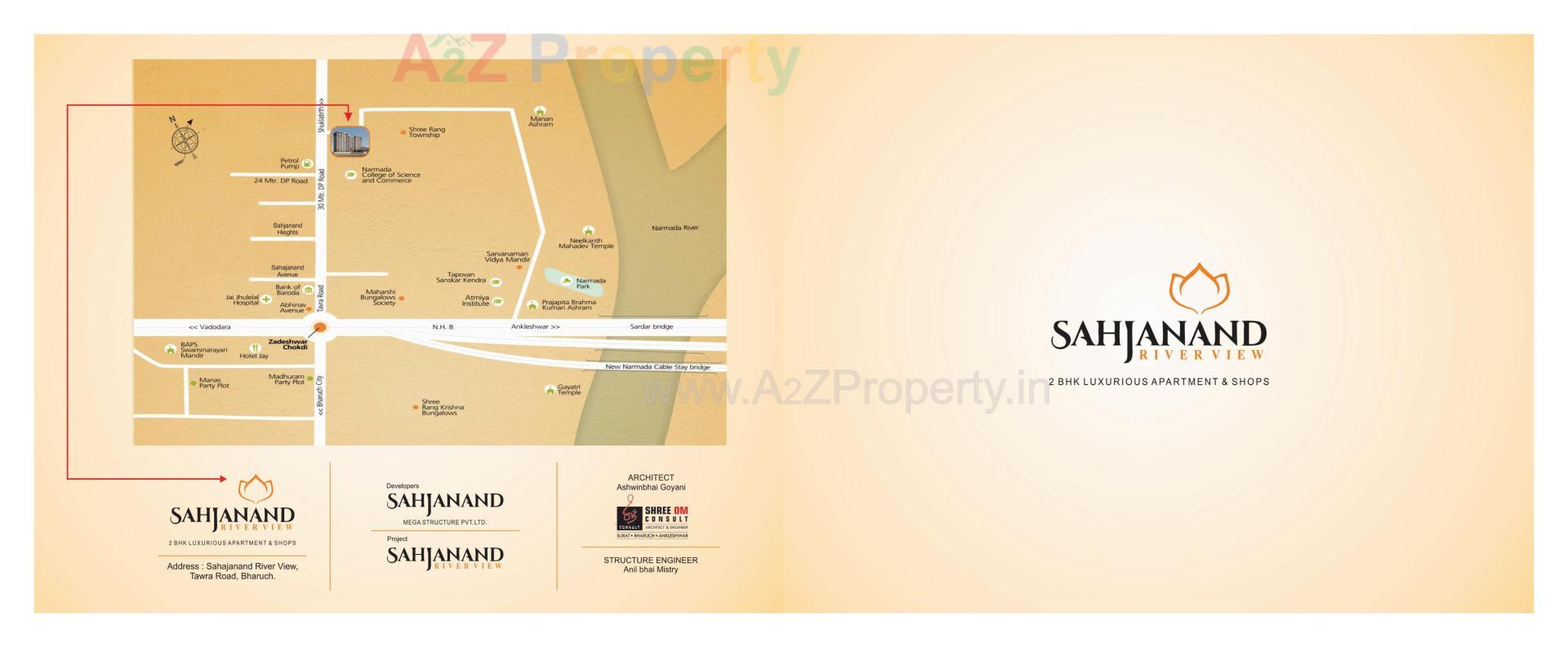  of real estate project Sahjanand Riverview located at Tavra, Bharuch, Gujarat