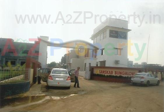 3D Elevation of real estate project Sanskar Bunglows located at Bhadkodara, Bharuch, Gujarat