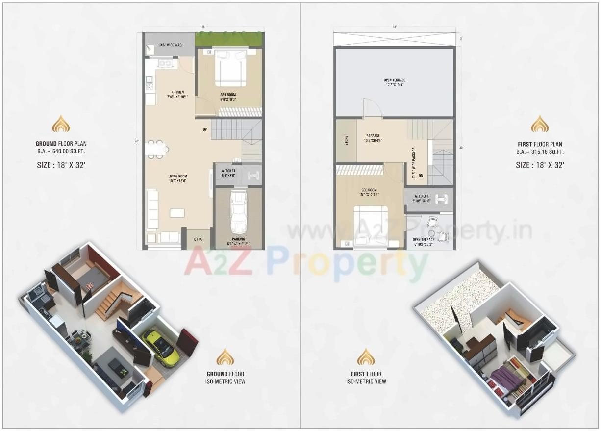 Layout of real estate project Sanskar Bunglows located at Bhadkodara, Bharuch, Gujarat