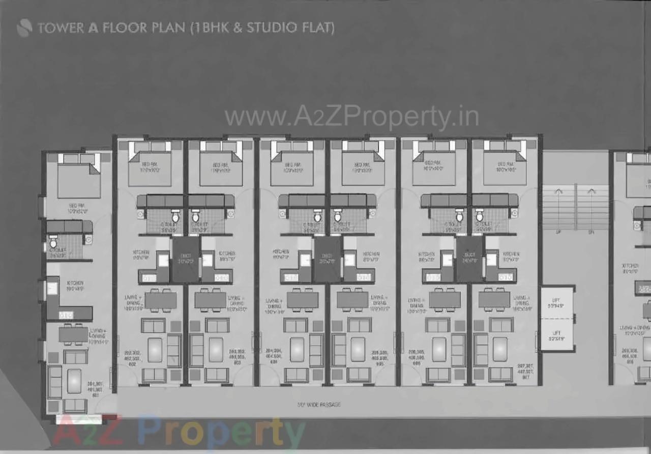 Layout of real estate project Sentosa Heights located at Vadadala, Bharuch, Gujarat