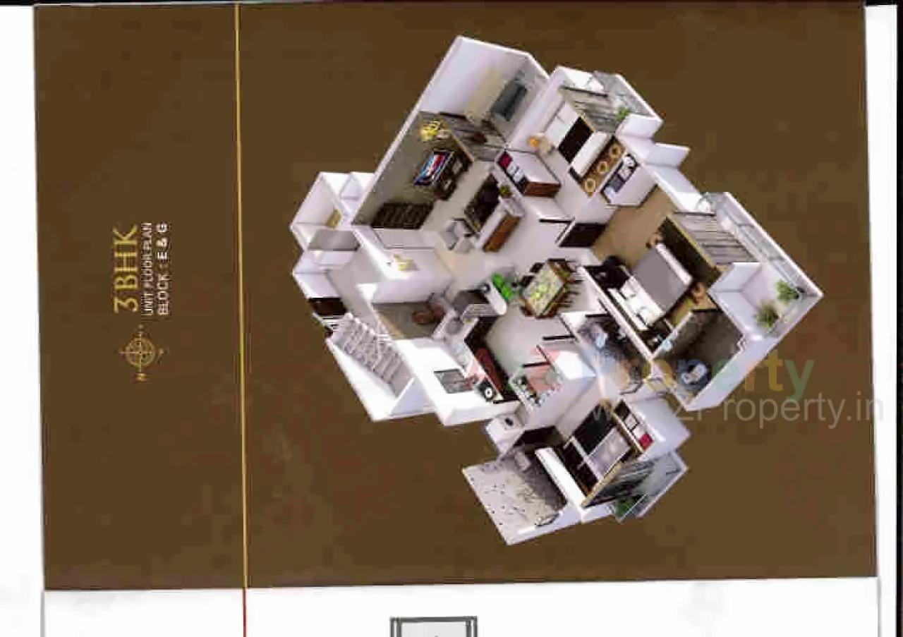 Layout of real estate project Sharnam Residency located at Zadeshwar, Bharuch, Gujarat