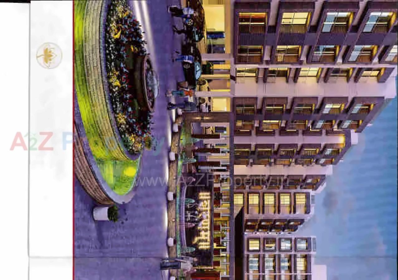 3D Elevation of real estate project Sharnam Residency located at Zadeshwar, Bharuch, Gujarat