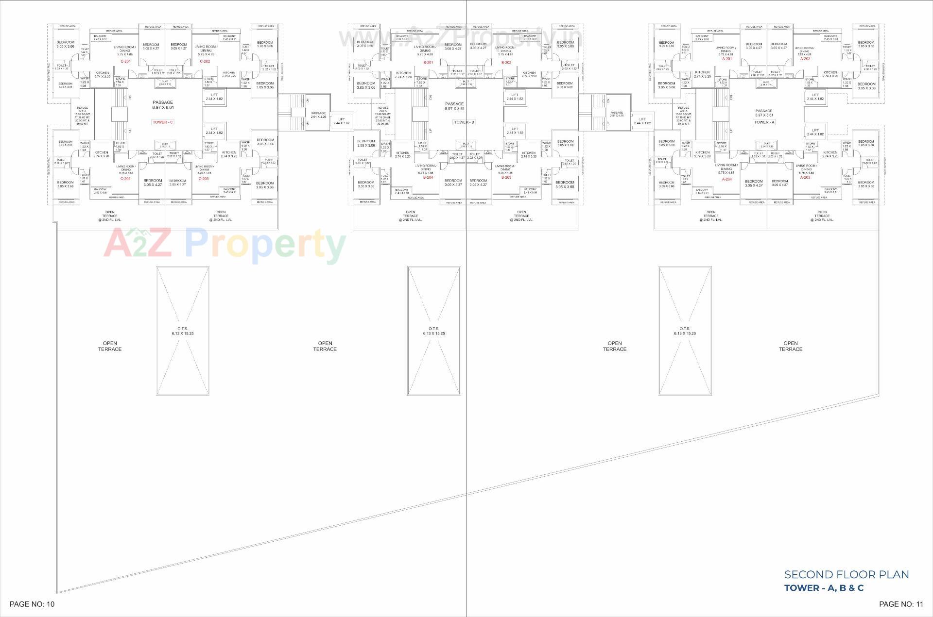 Layout of real estate project Sharnam Sky located at Zadeshwar, Bharuch, Gujarat