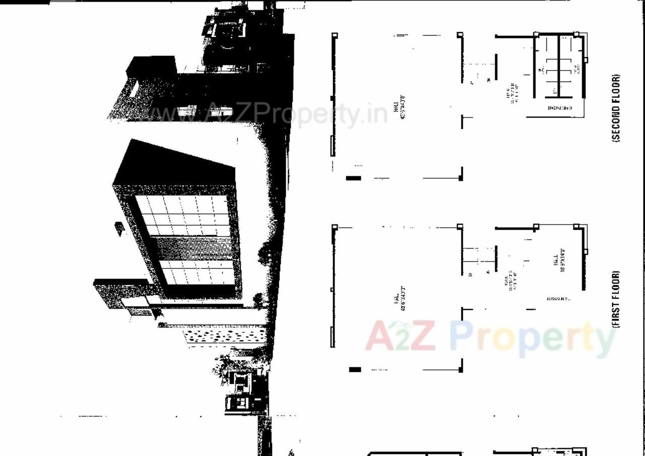 Layout of real estate project Sharnam Vatika located at Vadadala, Bharuch, Gujarat